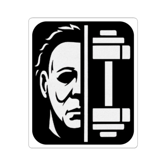 The Shape Iron Demon — Kiss-Cut Sticker (Halloween Edition)