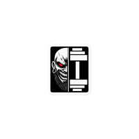 The IRON DEMON Die-Cut Sticker
