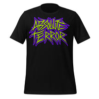 Absolute Terror — Heavy Tee (Graffiti + Halloween Badge)