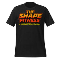 Heatwave Synthwave Logo Tee — Iron Demon Back Print | The Shape Fitness