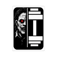 The Butcher Iron Demon — Kiss-Cut Sticker (Halloween Edition)