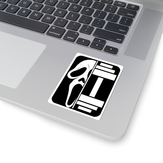 The Caller Iron Demon — Kiss-Cut Sticker (Halloween Edition)