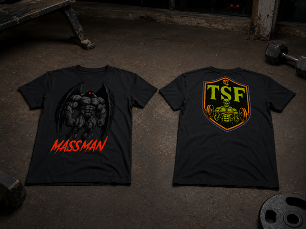 MASSMAN Tee — Mothman Reforged (Halloween Edition)