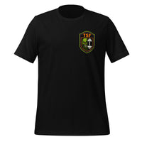 GRAFFITI DEMON Tee — Clean Hit, Cold Intent (Limited Badge Edition)