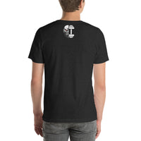 Chrome Logo Tee — Iron Demon Back Print | The Shape Fitness