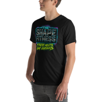 Chrome Logo Tee — Iron Demon Back Print | The Shape Fitness