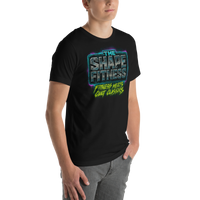 Chrome Logo Tee — Iron Demon Back Print | The Shape Fitness